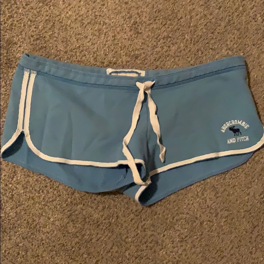 Abercrombie and fitch short shorts. Size medium